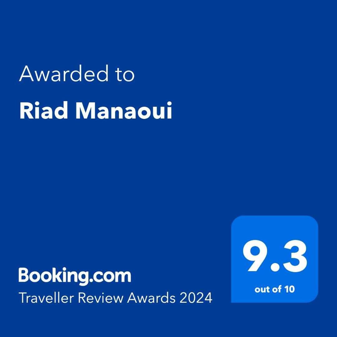 Riad Manaoui Marrakesh Exteriör bild
