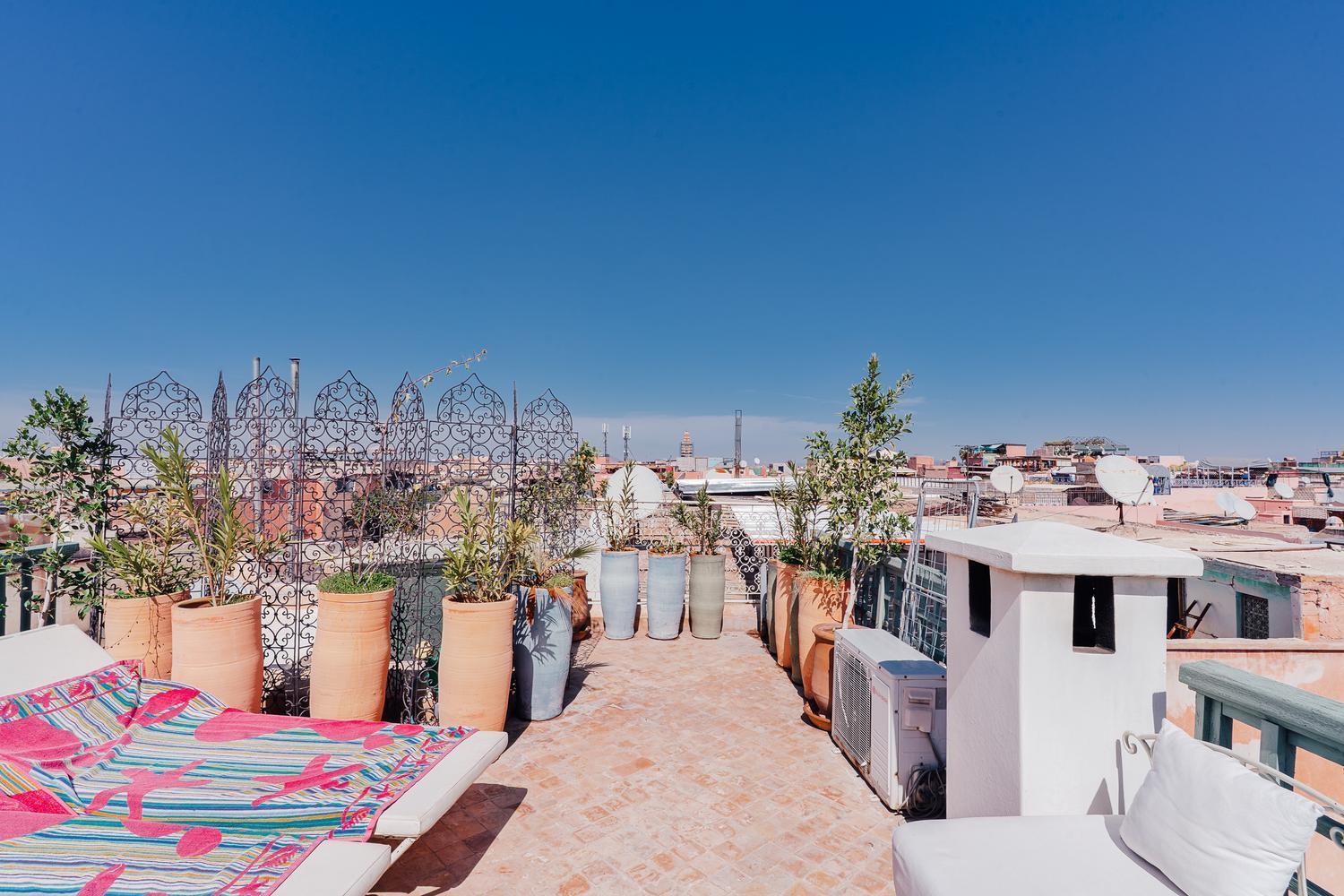 Riad Manaoui Marrakesh Exteriör bild